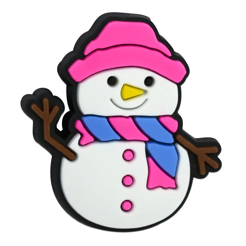 Wholesale   Random 100pcs  Snowman Snowflake Ballpoint Pen Beads